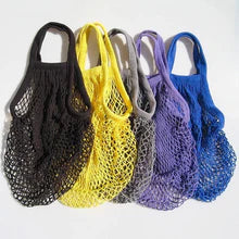 Organic Cotton Mesh Shopping Bag – Reusable, Breathable & Washable